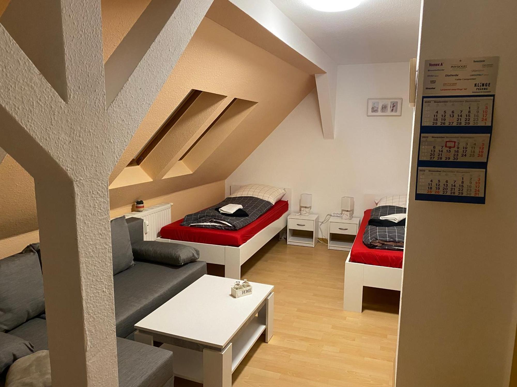Fewo Wieko Plauen Leibnizstr. H3, Dg Rechts Bagian luar foto